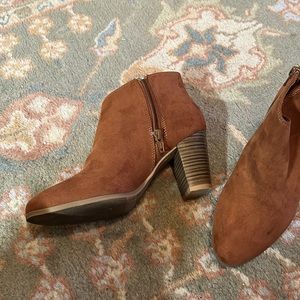 Old Navy suede booties